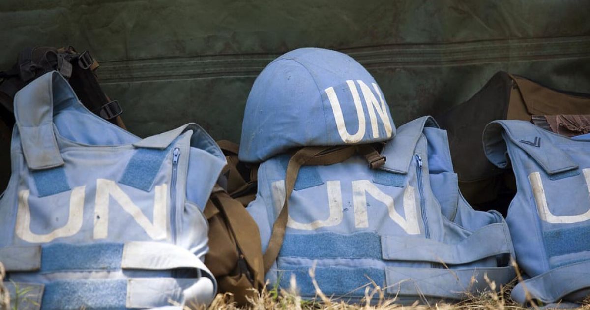 Blue helmets worn by UN peacekeepers (Photo/UN Peacekeeping)